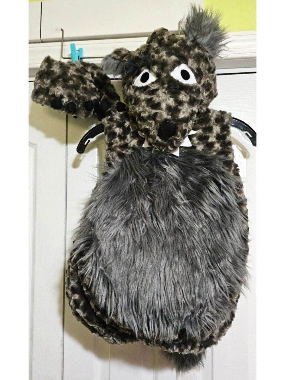 Wolf Costume Toddler 2T-4T Underwraps Belly Babies Stuffed Plush Soft Halloween